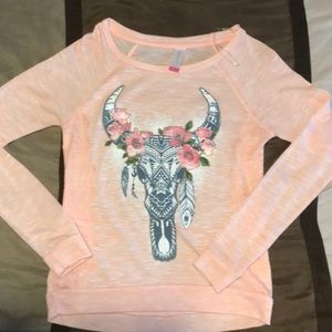 Juniors size 7/9 long sleeve shirt
